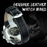 JARAGAR Military Sports Automatic Mechanical Watch for Men Multifunction Dial Luminous Pilot Watches 040