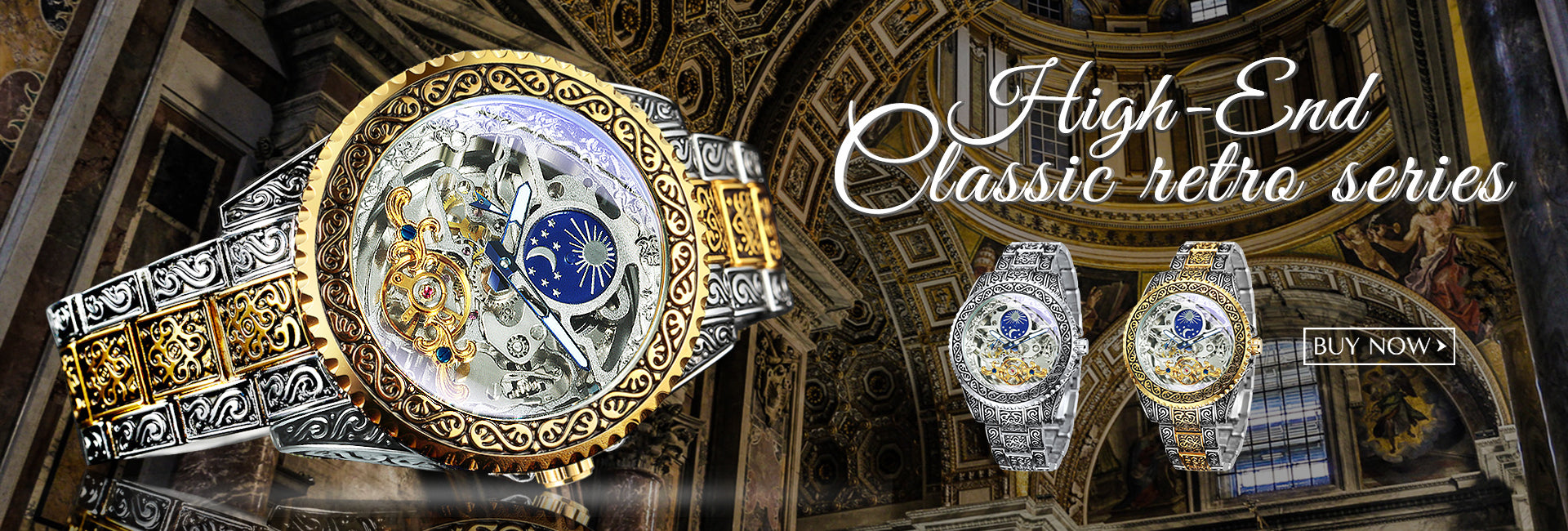 Winner Tourbillion Automtiac Engraving skeleton mechanical watches