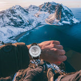 JARAGAR Pilot Automatic Mechanical Watch for Men Luminous Hands Leather Belt A034 Multifunction Sports Watches