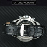 New WINNER Watch Hollow Men's Watch Automatic Luminous Stainless Steel Strap Watch