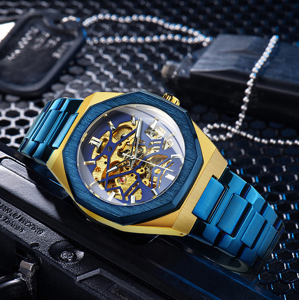 TMT Black And Gold Luxury Watch – Artistic Luxuries