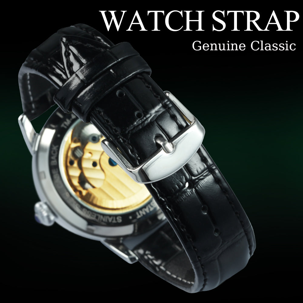 Forsining Luxury Tourbillon Mechanical Watches Jade Green Moon Phase Diamond Dial Automatic Skeleton Watches Genuine Leather Strap TM 412G