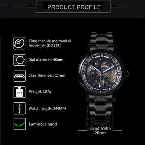 Best Men Watches Trends 2022 For Sale Auto Mechanical WINNER Watch Gifts For Men Herrenuhr Automatik