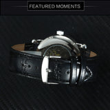 WININER Top Brand Watch Men's Hand-wind Mechanical Waterproof Hollow Genuine Watch