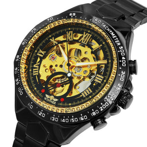 Designer Men Watches Automatic Mechanical WINNER Stainless Steel Watch Montre Certus Homme