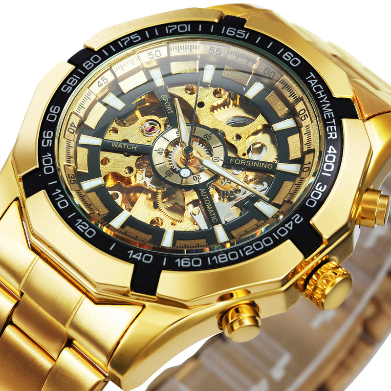 Skeleton automatic mechanical online watch