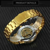 Best Brands Men Watches Online Popular Automatic Mechanical WINNER Watch Herrenuhr Automatik