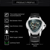 Men Designer Watches Auto Mechanical WINNER Watch Gifts For Men Uhren Montre Homme Marque
