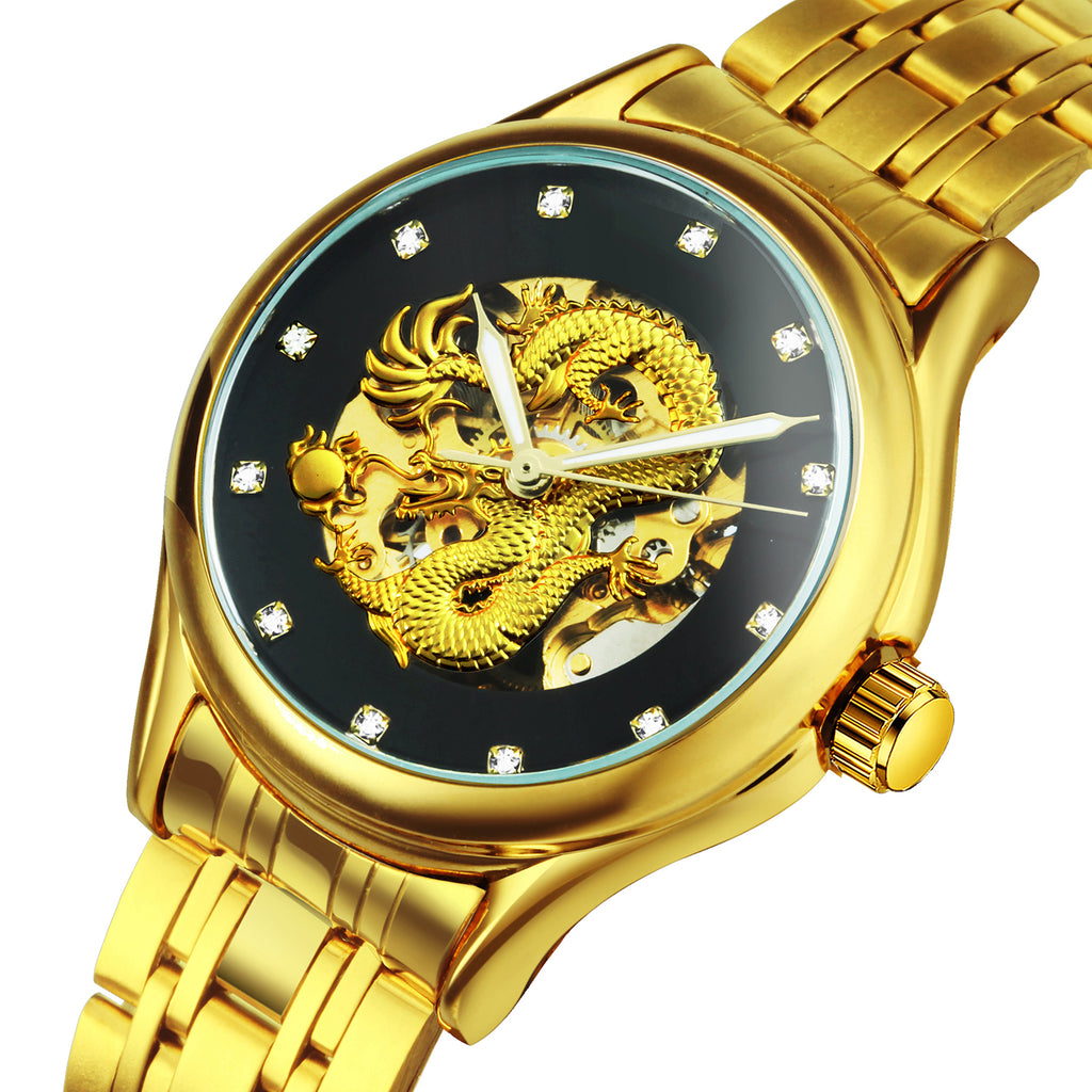 WINNER Official TOP Luxury Couple Watch Men Women Watches Classic Automatic Mechanical Wristwatch Royal Crystal Lover Clock Gift