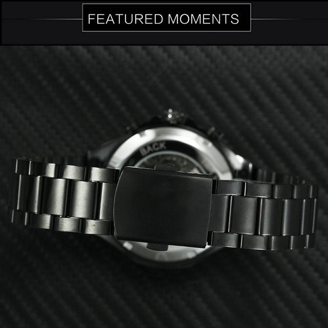 Best Brands Men Watches Vintage Automatic Mechanical WINNER Watch Montre Mécanique Homme