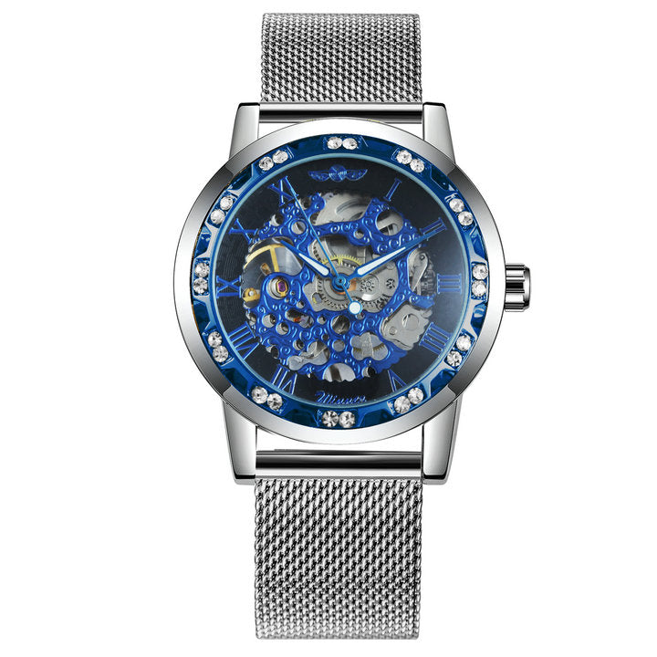 WINNER Hand-wind Mechanical Watch Men's Watch Business Casual Network With Men's Watch