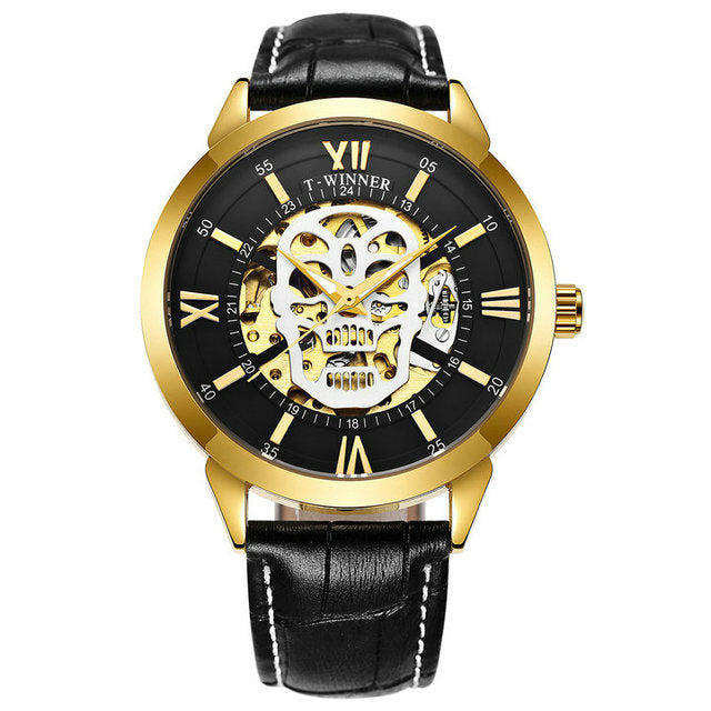 Men's Watch Trends Sale Skull Automatic Mechanical WINNER Watch Montre Homme Automatique