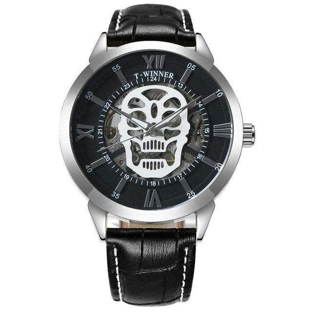 Men's Watch Trends Sale Skull Automatic Mechanical WINNER Watch Montre Homme Automatique
