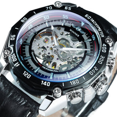 WINNER Steampunk Skeleton Military Automatic Mechanical Men